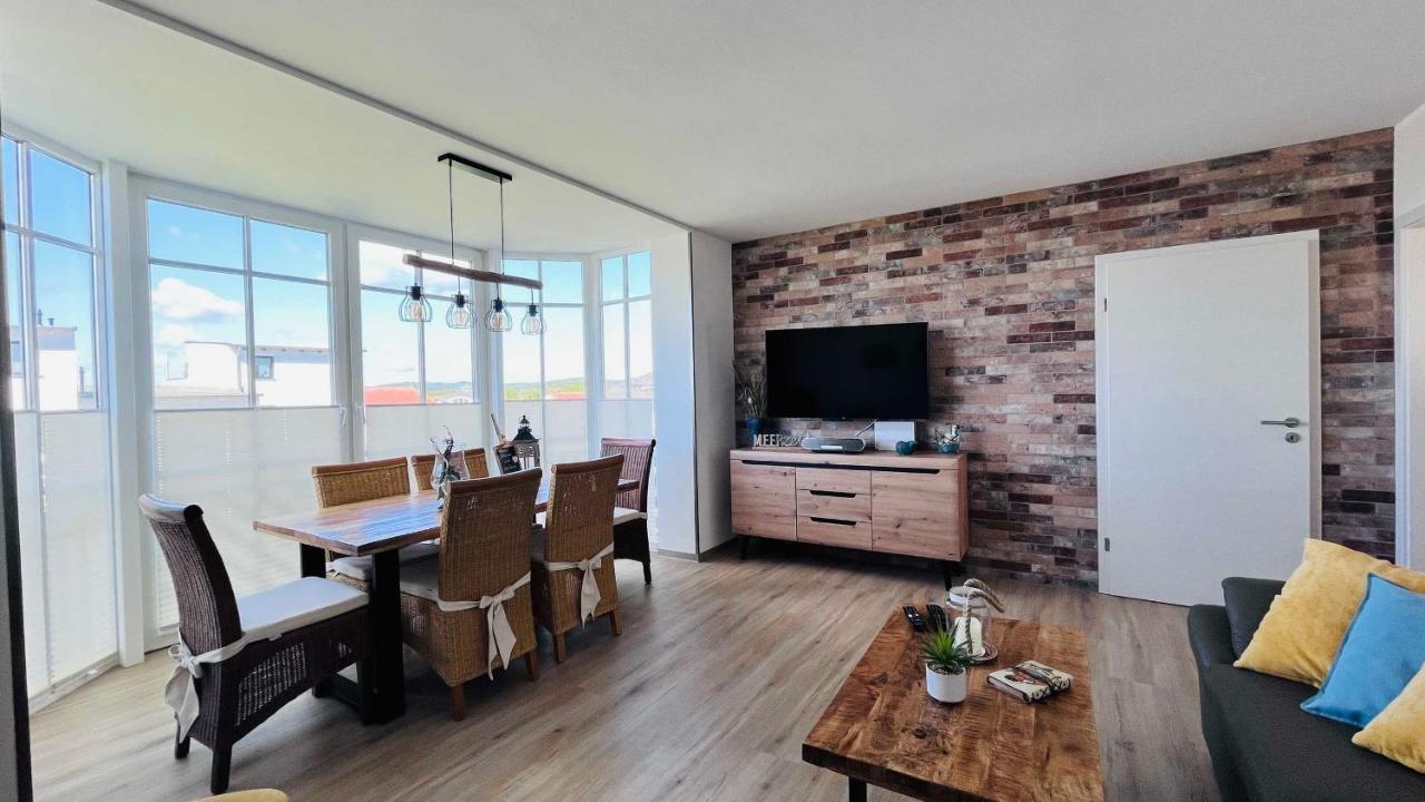 Ferienappartement Mit Seeblick In Der Villa Columba Sellin  外观 照片