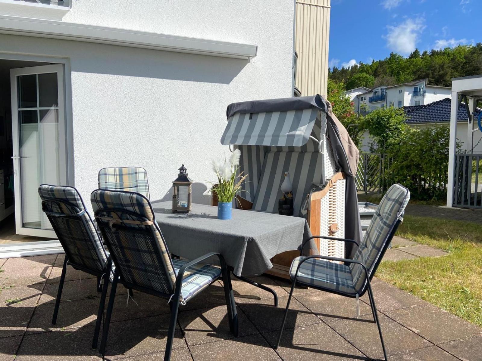 Ferienappartement Mit Seeblick In Der Villa Columba Sellin  外观 照片