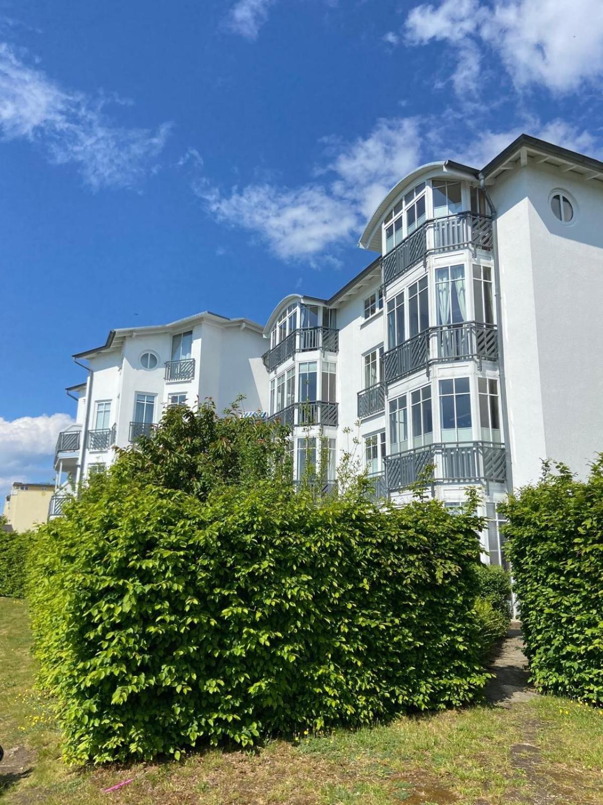 Ferienappartement Mit Seeblick In Der Villa Columba Sellin  外观 照片